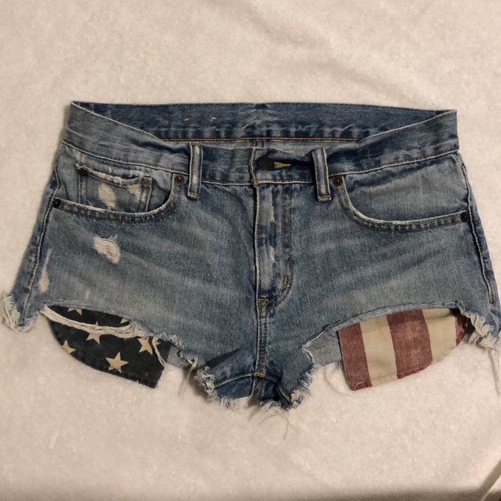 Ralph Lauren hot ass booty shorts